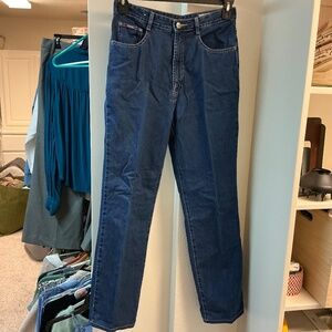 New Mecca Women’s Blue Straight Leg Blue Jeans size 180/77A